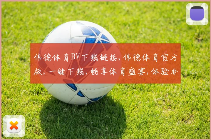 伟德体育BV下载链接,伟德体育官方版,一键下载,畅享体育盛宴,体验非凡